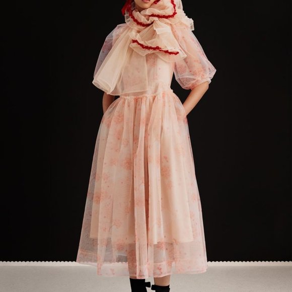 NWT Simone Rocha x H&M Tulle Dress Size S - Picture 2 of 3